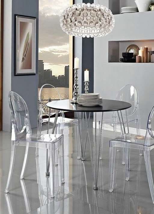 Chaise Elisabeth Transparente