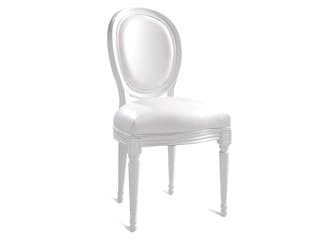 Chaise Médaillon Blanche