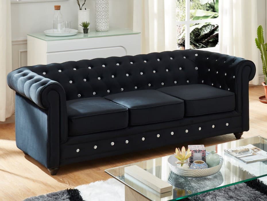 Chesterfield Diam Velours — vue 2