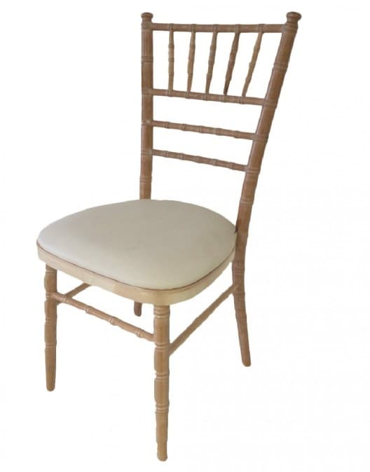 Chaise Chiavari Cérusé