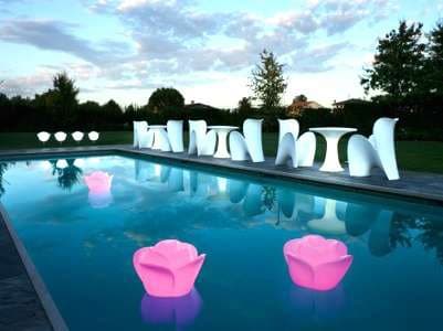 Rose Lumineuse Flottante