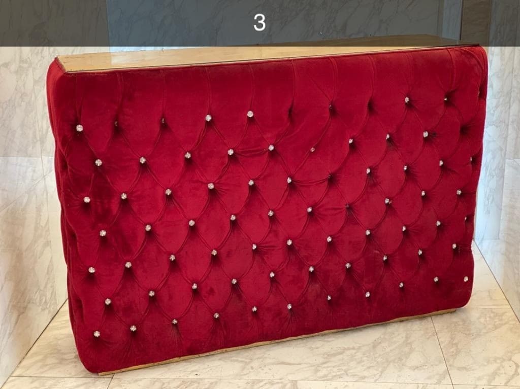 Bar Baroque Rouge/Or